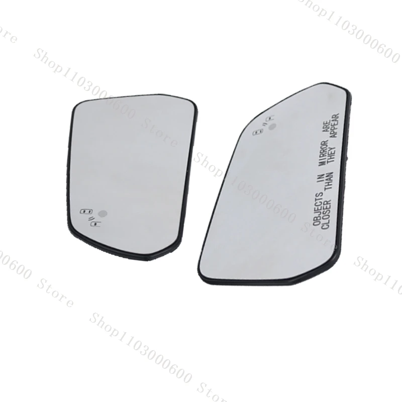 For Ford Mustang 2015 2016 2017 Rearview Side Mirror Lens Glass with Heated Blind Spot Auto Accessories FR3Z17K707G FR3Z17K707R