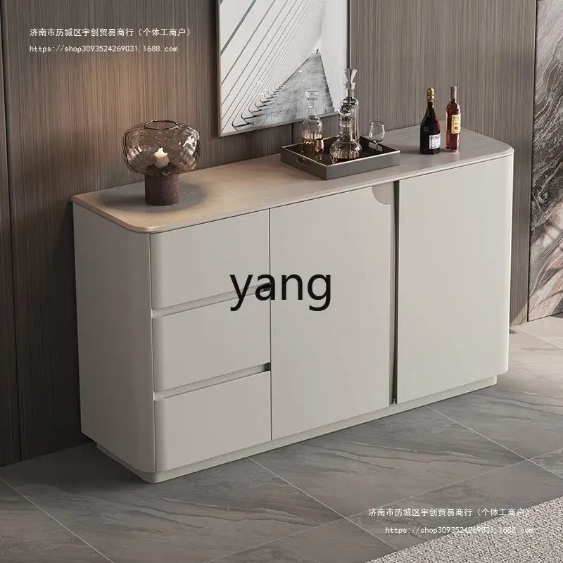 LTT Modern Simple Large Capacity Cabinet Light Luxury Locker Living Room Wall Floor Storage Cabinet