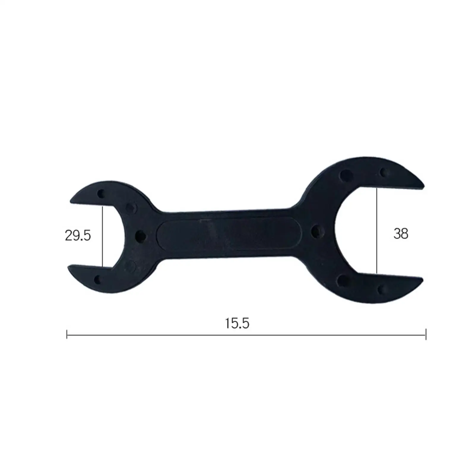 Universal Double Headed Stay Open Spanner Faucet Spanner Reusable Thin Open End Wrench for Bathroom Kitchen