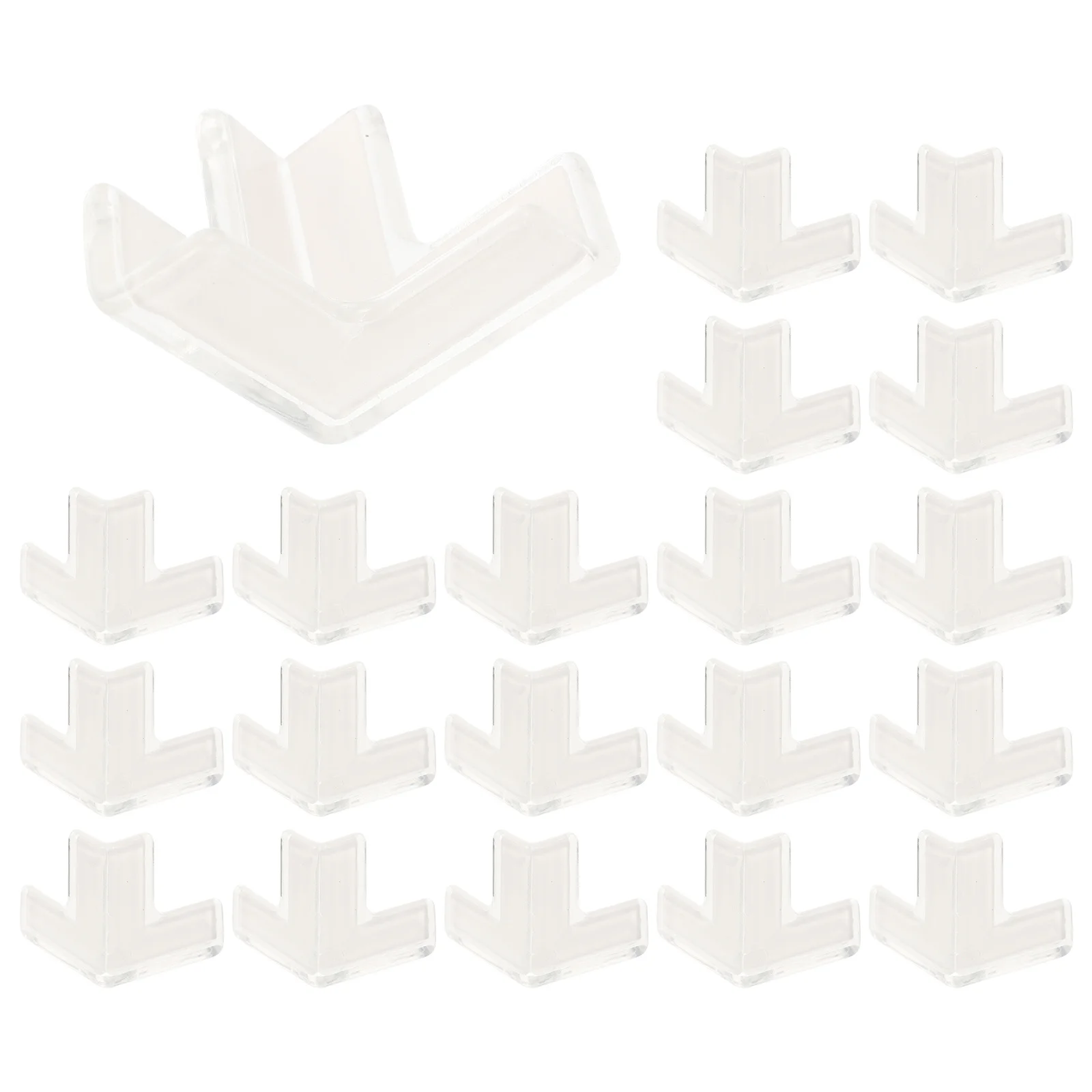 20 قطعة واقيات زوايا الأثاث عالية الجودة بولي كلوريد الفينيل حافة الطاولة الحرس للأطفال سلامة المضادة للتصادم أغطية حماية المنزل