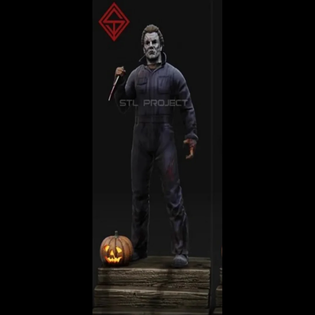 

Масштаб 1/24, фигурка из смолы Wansheng Terror Worker, комплект модели, в разобранном и неокрашенном виде, скульптура для 3D-печати, игрушка 906