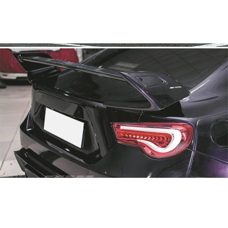 For Real Carbon Fiber GT Accessories Spoiler Toyota 86 GT86 Subaru BRZ CAR Trunk Rear Tail WING Refit Diffuser 2012-2017 Year