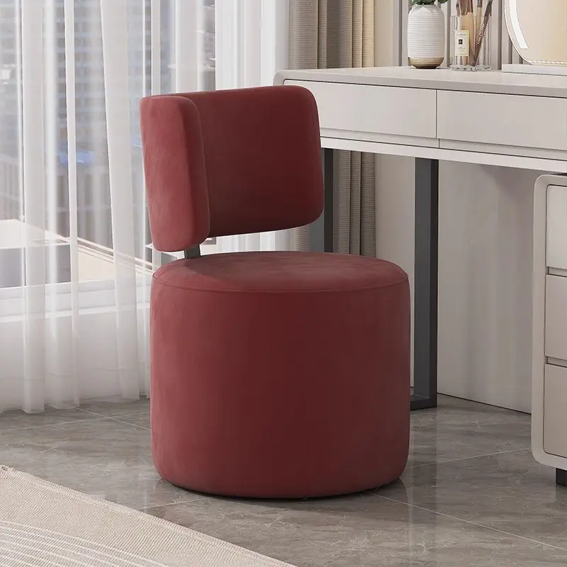 

Rotate Cloakroom Dressing Table Chair Household Designer Dressing Stool Girl Bedroom Dressing Table Stool Modern Contracted Can