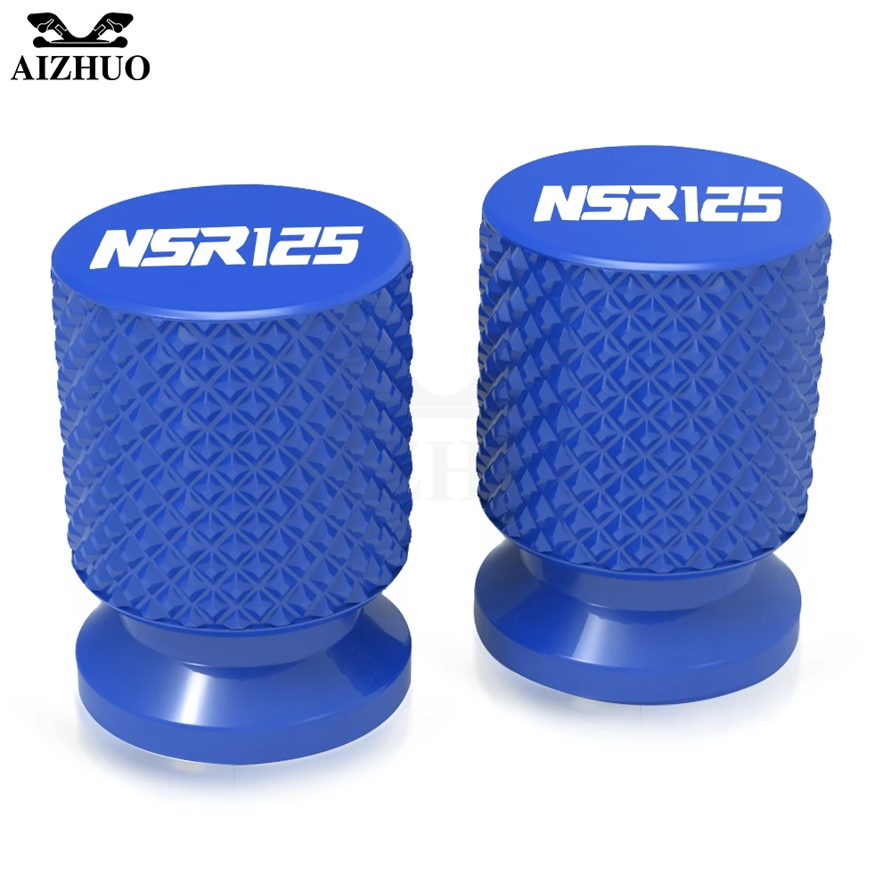 لهوندا NSR125 NSR 125 1988 1989 1990 الألومنيوم الإطارات صمام عجلة الجذعية غطاء الغبار يغطي إطار دراجة نارية حافة غطاء منفذ الهواء