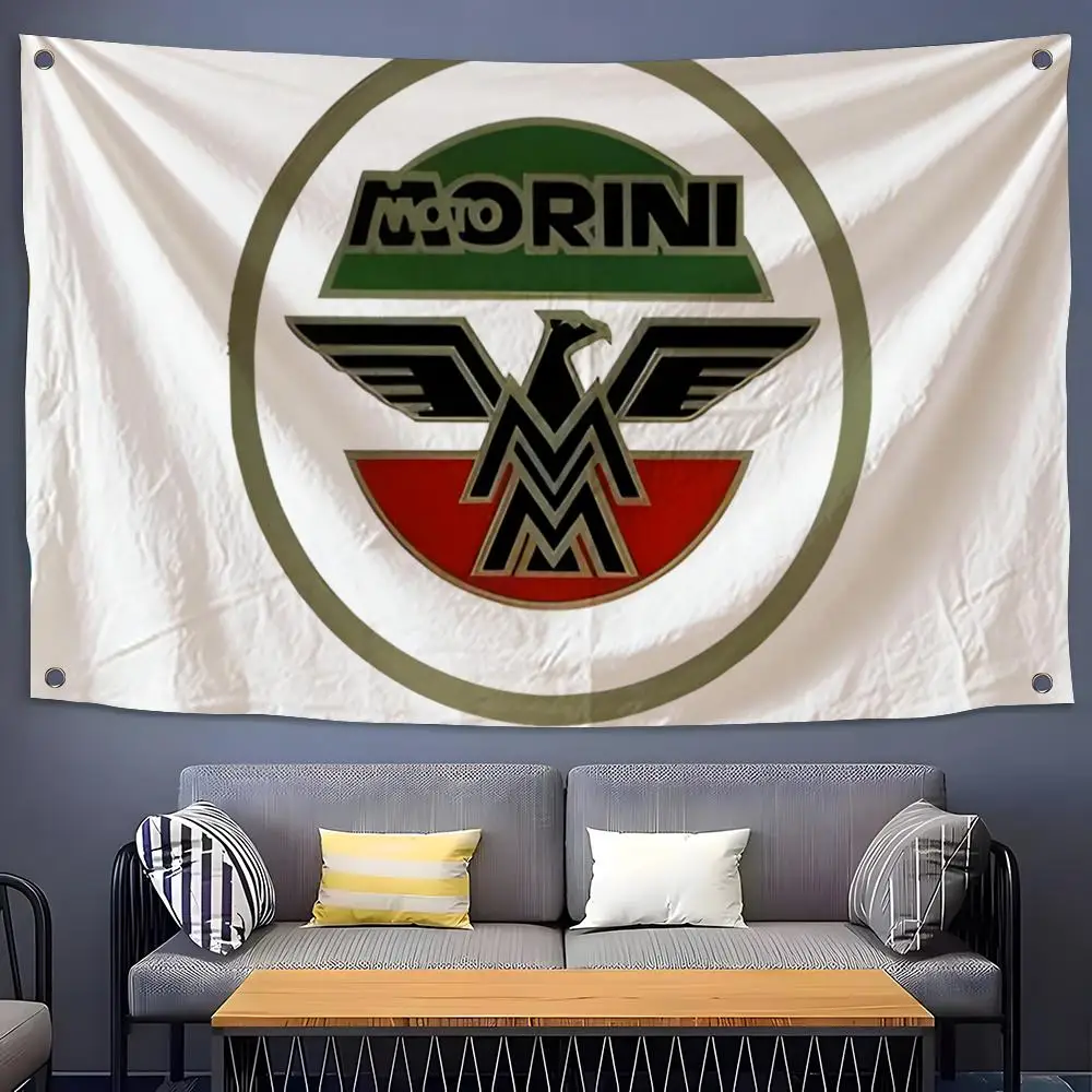Flags Flags for Room, Bedroom, Home, Outdoor, Wall Hanging, Concert Print, Background Decor, Art Banner M-Moto Morini