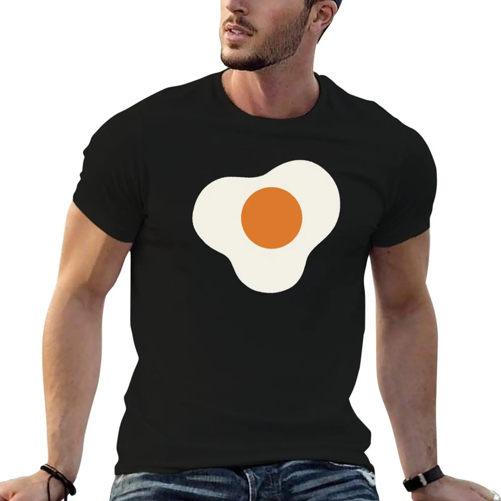 

Egg T-Shirt t shirts for man cotton funny man t shirts cotton t shirt man plain T-shirt
