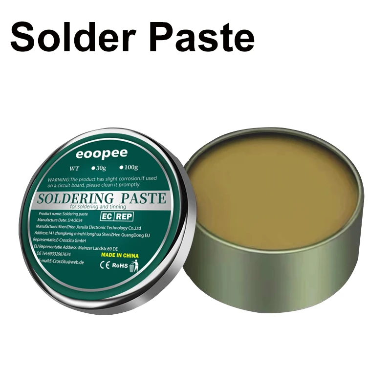 

10g/30g/100g Soldering Paste Rosin Flux Lead-free Solder Easy To Soldering Iron Repair Welding Flux For Electronics SMD PCB