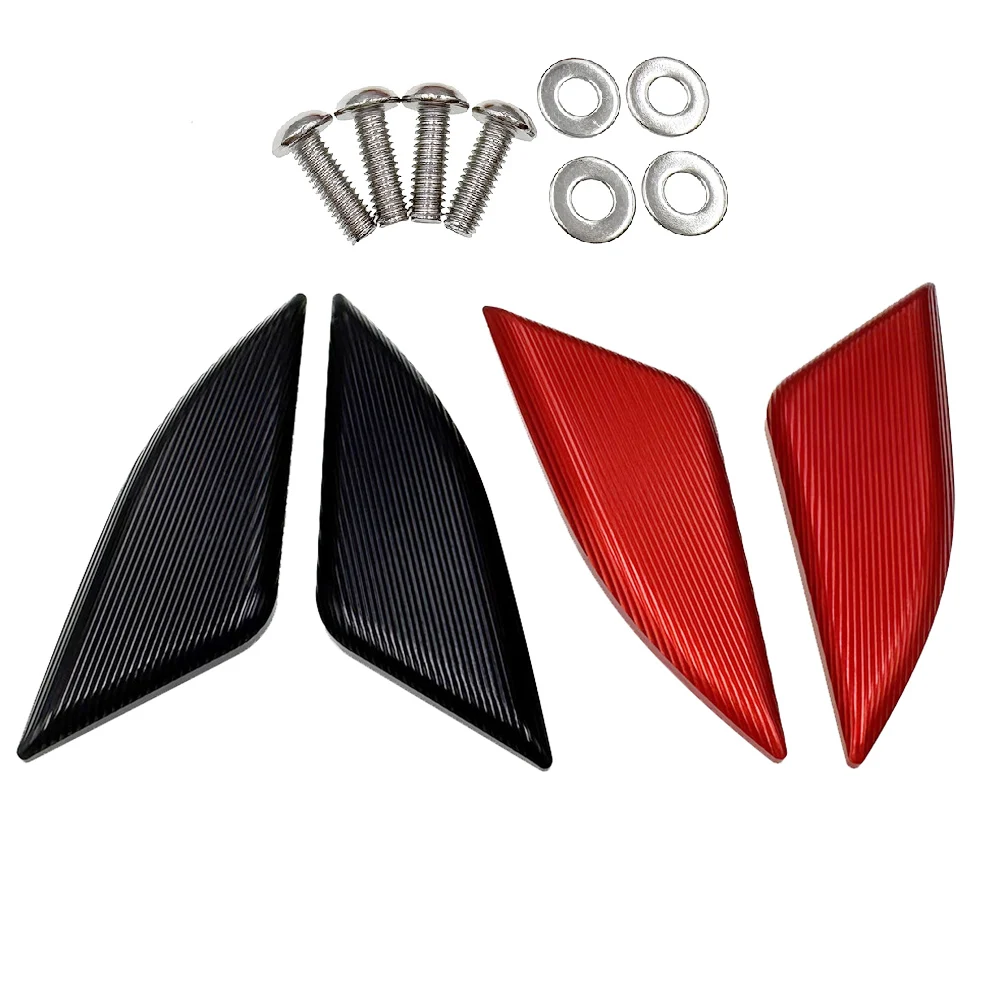 Fits for Ducati V2 V4 Panigale Superleggera V4S V4R ABS 2018-2024 Motorcycle Mirrors Block Off Plates Base Decorative Holes Caps