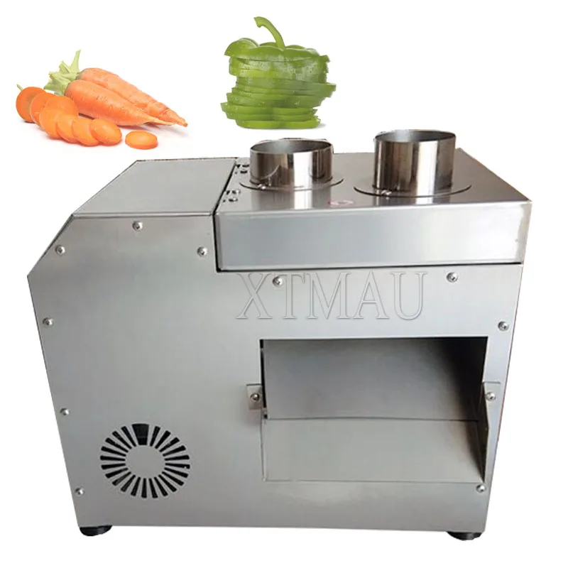 Vegetable Cutting Machine Electric Potato Cutter Onion Slicer Machine Commercial Automatic Vegetable Cutter