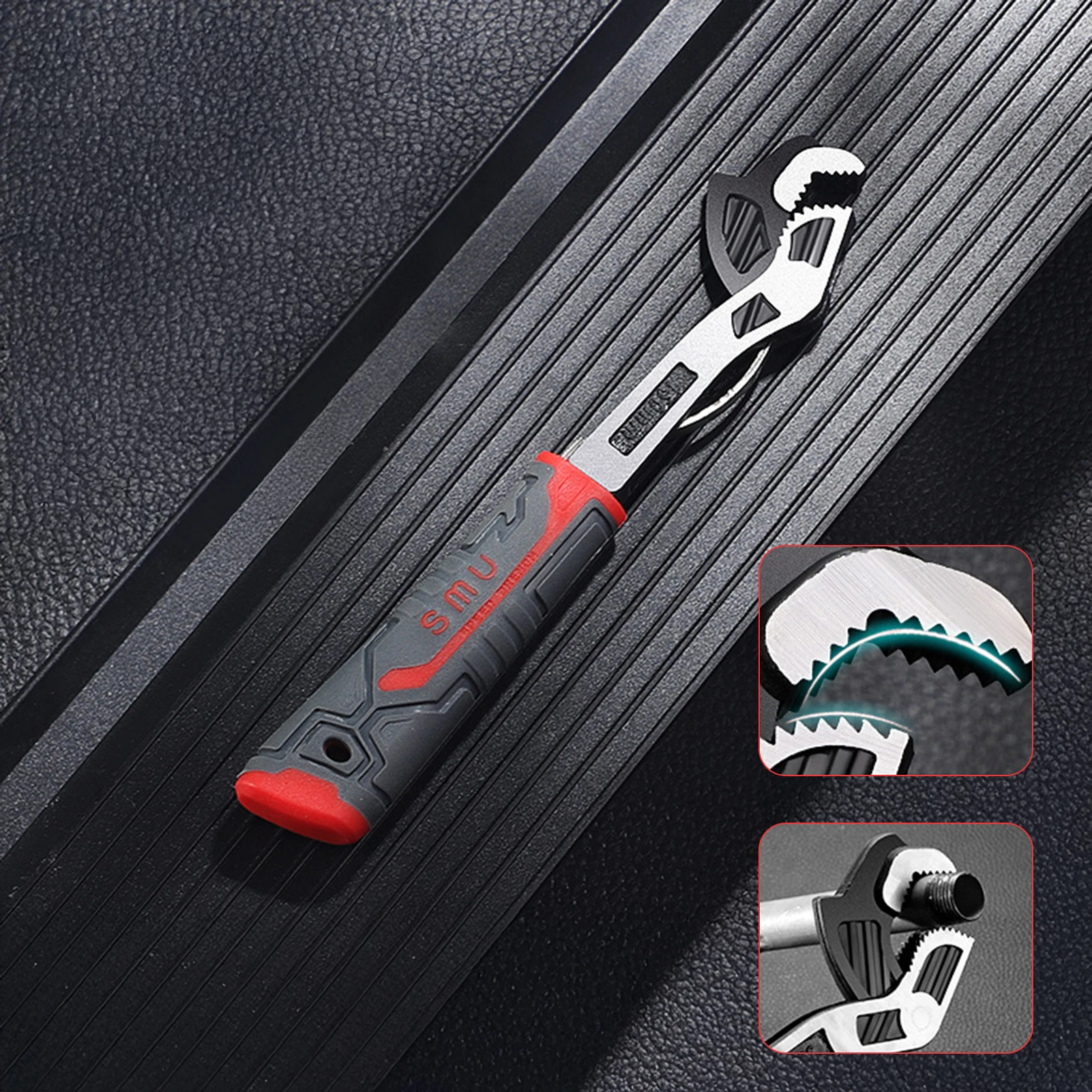 

Self Locking Adjustable Wrench Universal 6/8/10 inch Plumber Wrench Power Grip Suitable for Improving Work Efficiency