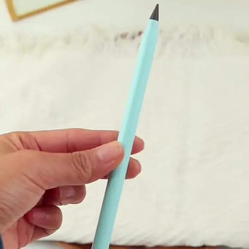 Set Unlimited Eternal neuer Bleistift ohne Tinte, Schreibstift zum Schreiben von Kunstskizzen, Schreibwaren, Kawaii-Stift, Schulgeschenk für Kinder