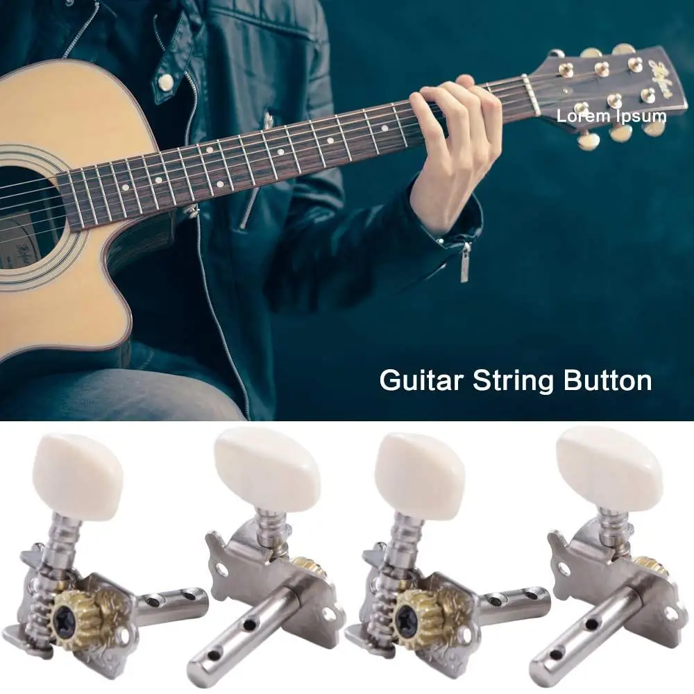 Keys Upper Winding Mechanism String Button Guitar Tuner Pegs Guitar Tuners Machine Heads Guitar Tuner Knobs