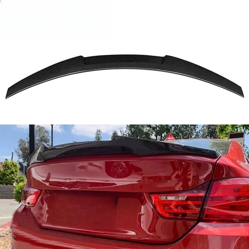 

For F36 4 Series Gran Coupe M4 Style Prepreg Carbon Spoiler Ducktail Rear Trunk Boot Lip Tail Wing 2014+