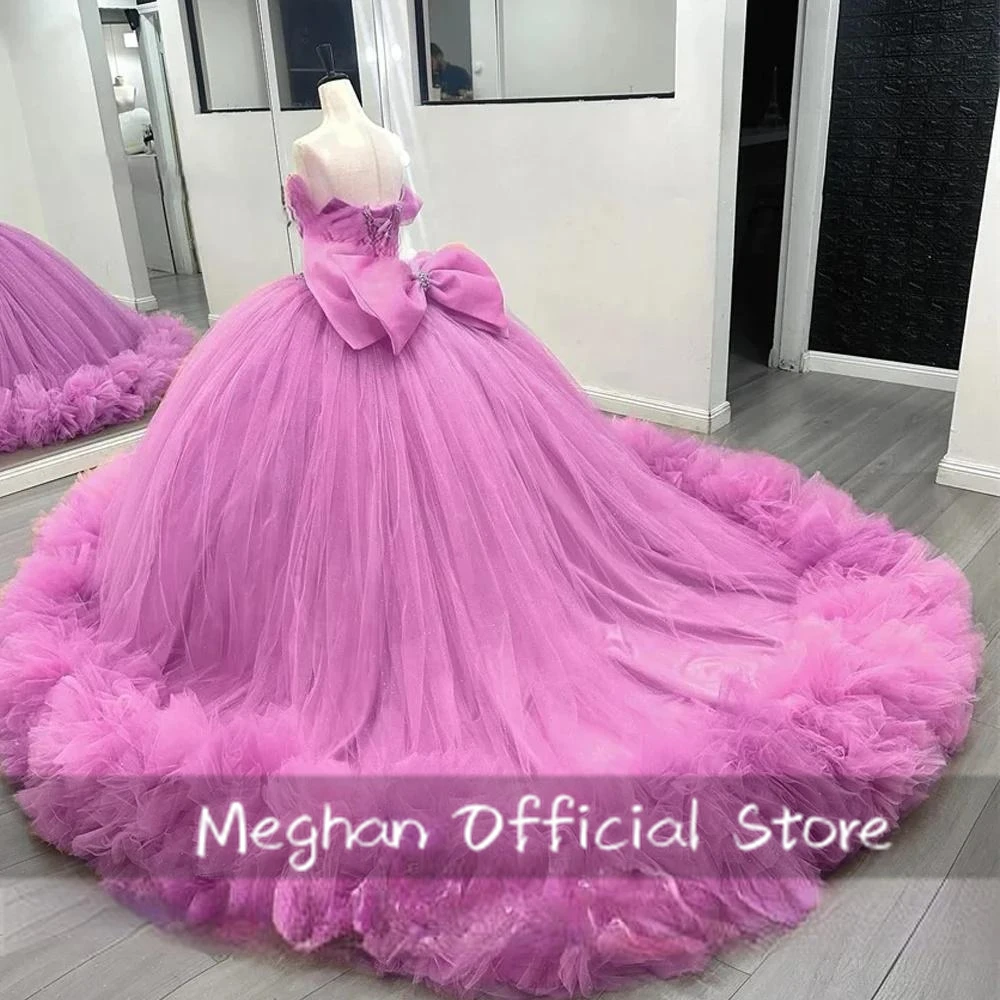 

Pink Quinceanera Dresses for Youth Tiered Birthday Party Dresses Occasion Dress Robe Quinceanera Rouge Customized
