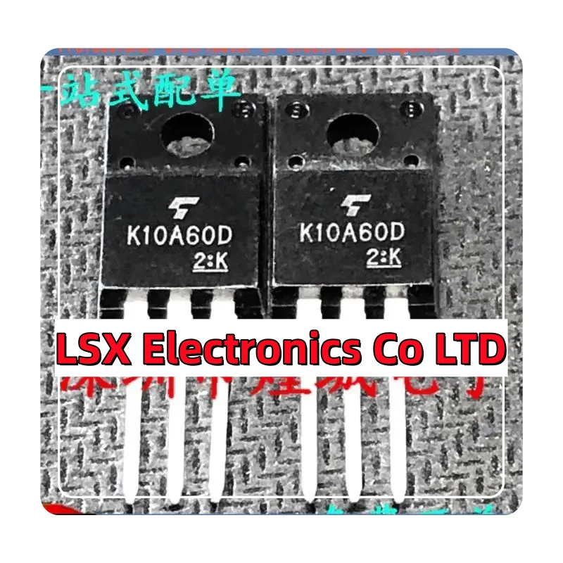 10PCS-50PCS  K10A60D TK10A60D  TO-220F 600V 10A  Original In Stock Fast shipping