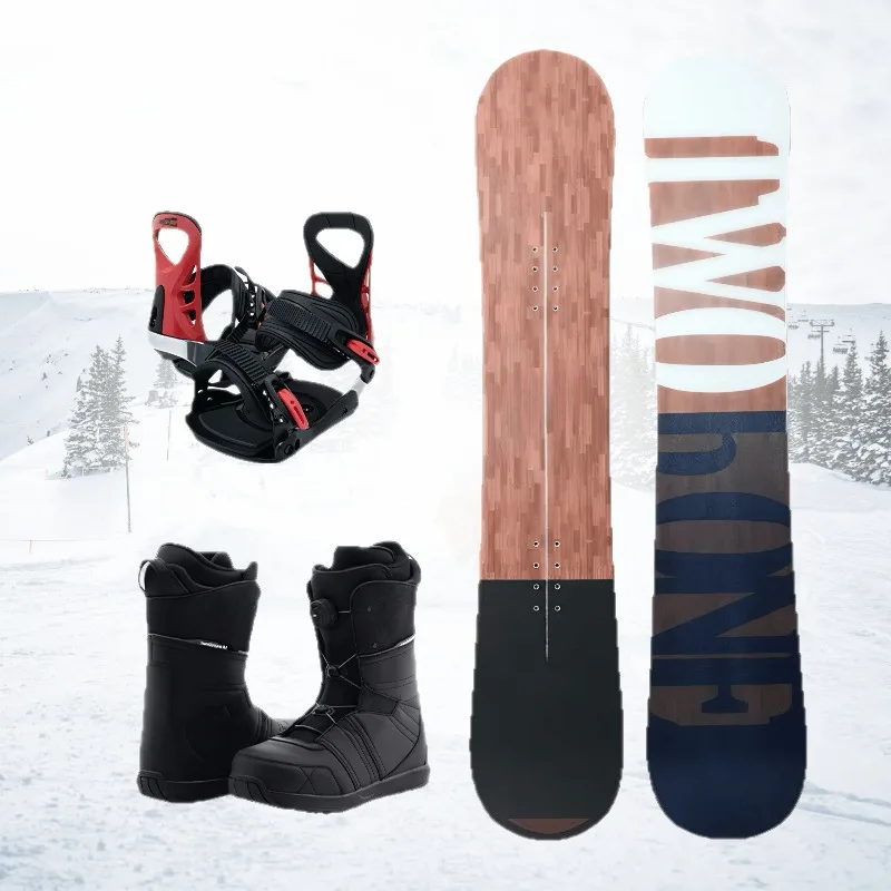 New design full mountain freestyle ski with adult binding