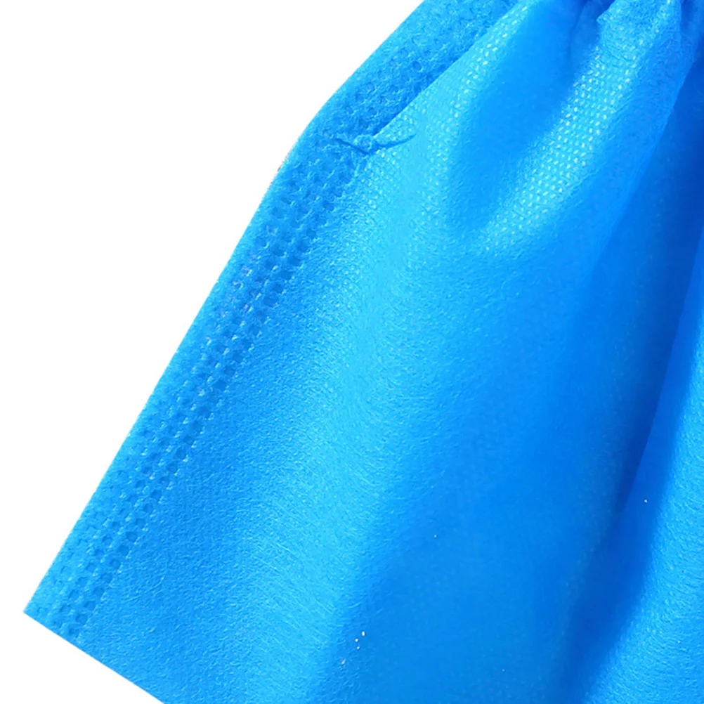 

200pcs Nonwoven Fabric Shoes Cover Disposable Shoes Sleeves Nonslip Elastic Band Breathable Shoe Protector ( Mixed Colo