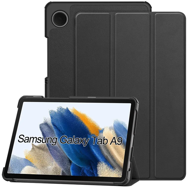 Folio-Hülle für Samsung Galaxy Tab A11 2025/Tab A9 2023, Dreifach Faltbare Smart Cover mit Auto-Schlaf/Aufwach-Funktion, Mehrere Farben – Detail 5