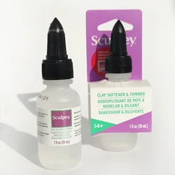 30ml US Soil Polymer Clay Softener DIY Manual Prototype Sculpture Material Softener Treatment Clay Works Surface Polishing
