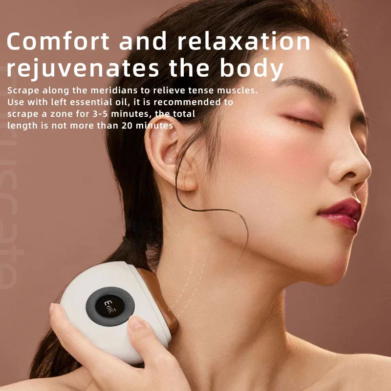 

Electric Scraping Board Jade Massager Hot Eye Massage Stick Natural Stone Scraping Neck Facial Skin Rock Melon Sand Scraper Tool