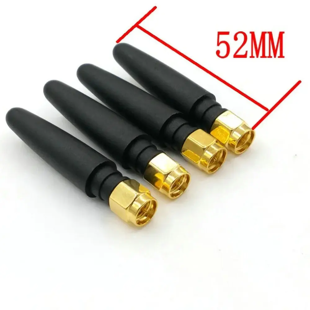 4PCS GSM 868MHz 915MHz Antenna 2dbi SMA Male Connector GSM 915 MHz 868 MHz antena antenne waterproof connector