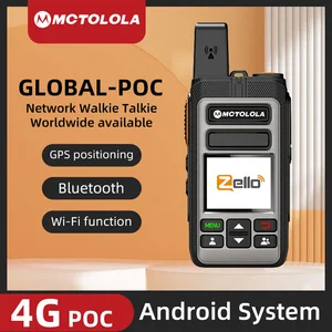 MOTOLOLA-Zello Walkie Talkie, Rede Wi-Fi, Rádio Remoto, Bidirecional, 4G, 3G, 2G, Android, 8000km, POC, Global, Rede GPS 12 principais vendas radio portátil wifi - №6