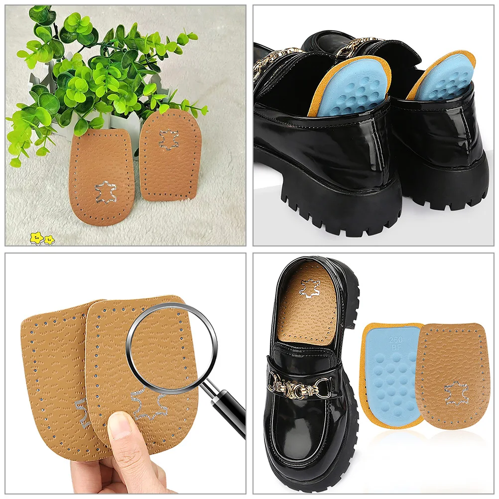 

Latex Heel Pads Unisex Anti wear Cushioning Shock absorption Non skid Sneakers Boots Casual Shoes Men Women Foot Care Tools