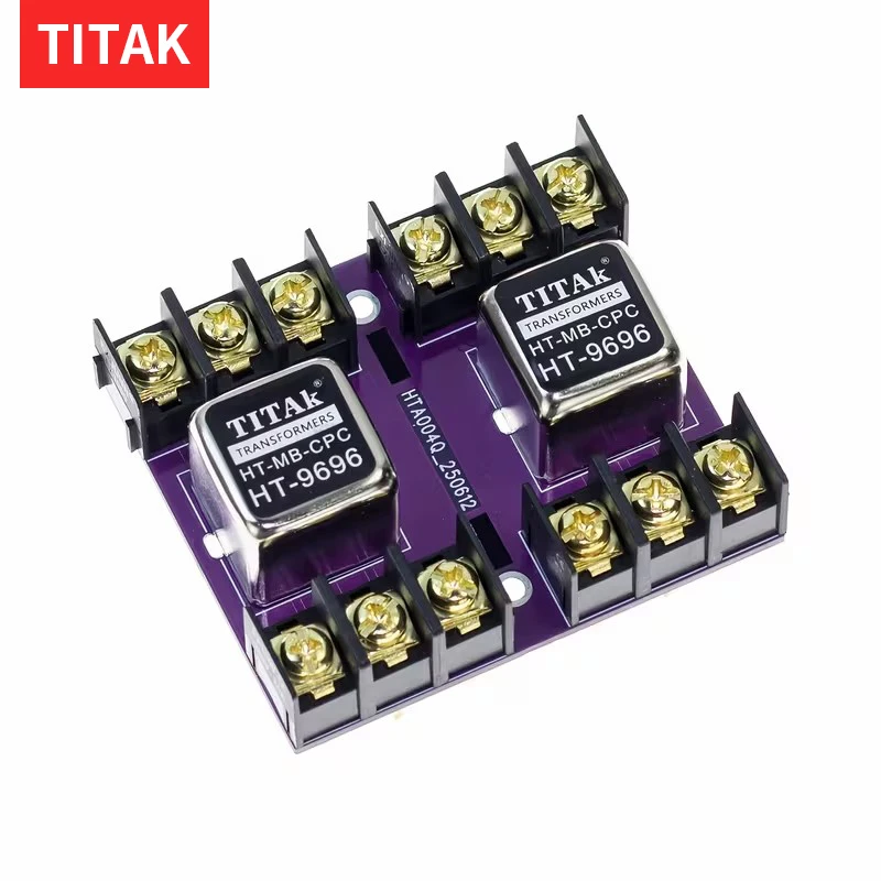 Permalloy Audio Isolation Transformer 600:600 20Hz-20KHz Balanced to Unbalanced Conversion Audio Isolator Device
