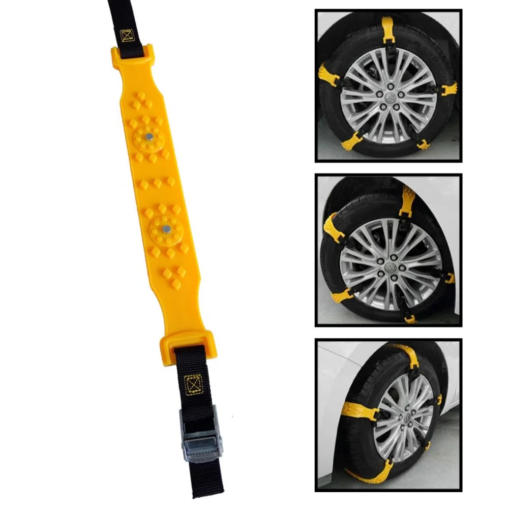 Car Snow Chains Snow Tire Chain Vehicle Accessories 1pcs/10pcs Car Off-road Tires Snow Tires Car for general Purpose