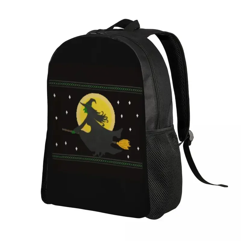 ثلاثية الأبعاد طباعة متعة هالوين الساحرة حقائب الظهر للبنين بنات مدرسة كلية حقائب السفر الرجال النساء الكتب يناسب 15 بوصة محمول MN3