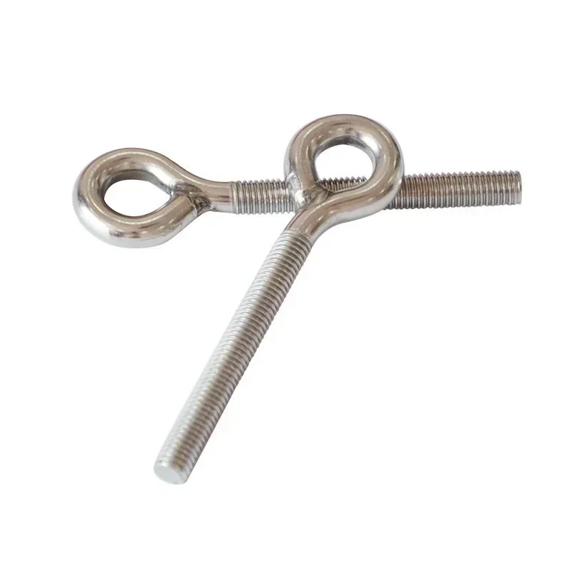 Wholesale!! 50PCS/LOT 304 Stainless Steel Lifting Eye Screws Round Ring Bolts M4 M5 M6 M8