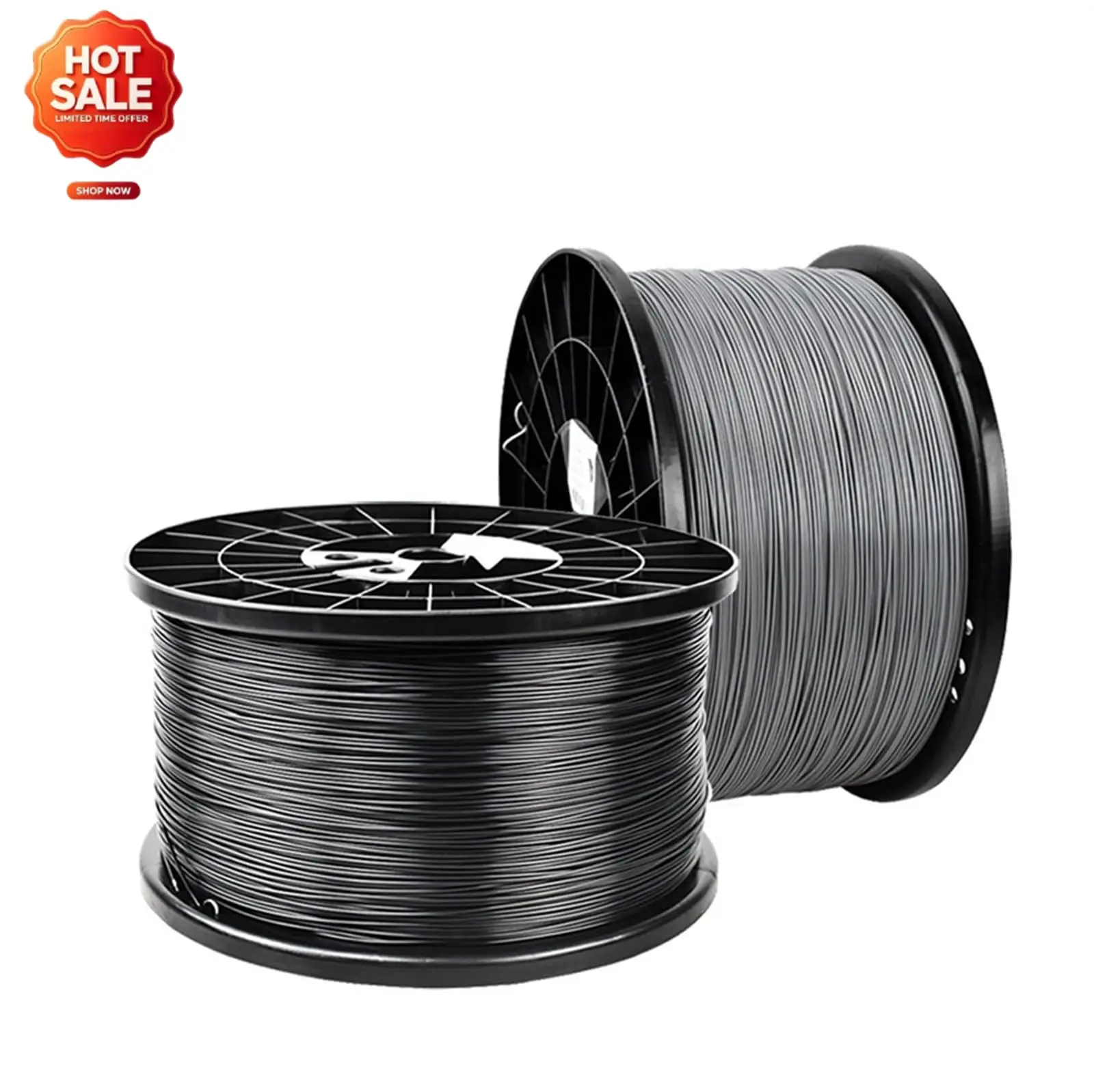 3D Printer Consumables ABS5KG 1.75mm Large Volume Engineering Materials FDM Line(ABS5KGBlack)