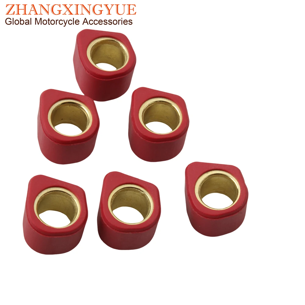 Racing Variator Roller Weights 16x13mm 4g 5.5g 6g 7g For Peugeot Buxy Elyseo 50 Jetforce Speedake Metal-X 50cc