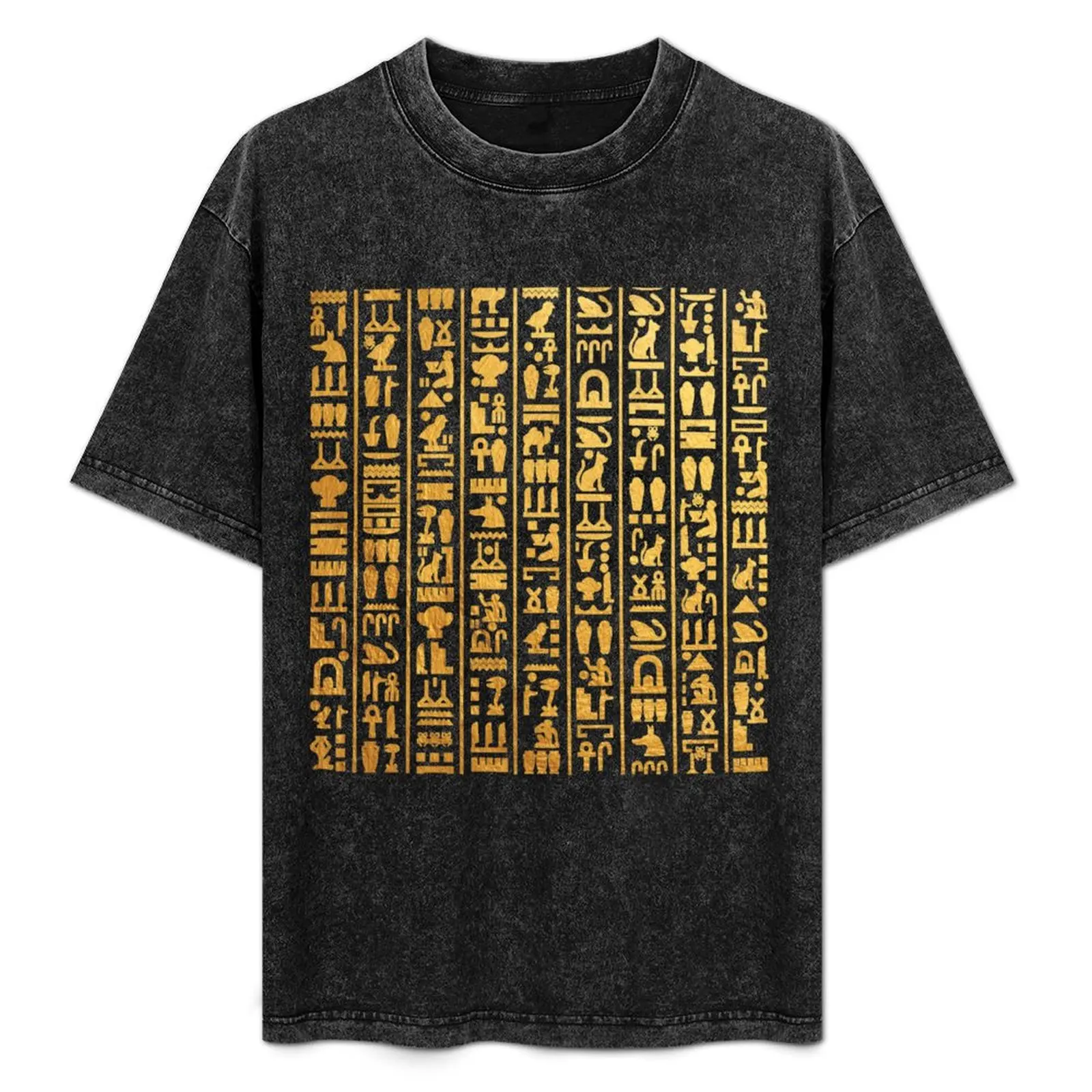 Egyptian Hieroglyphics - Ancient Egyptian Language T-Shirt aesthetic clothes rapper graphic tees mens big and tall t shirts