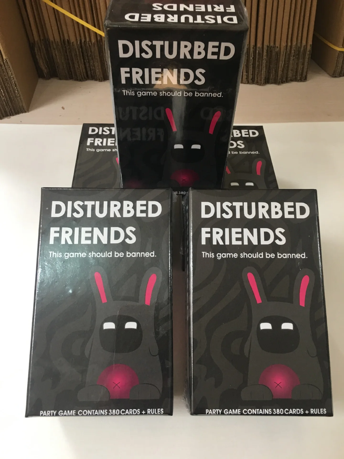 Disturbed Friends Board game Card Game