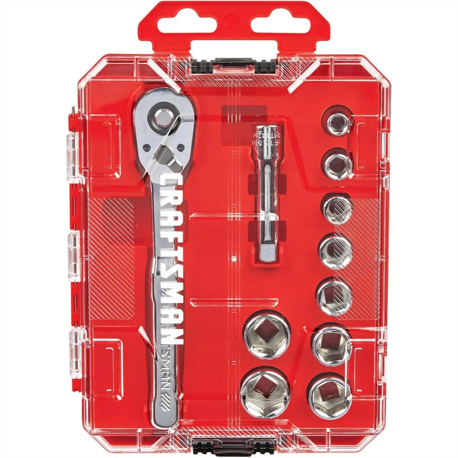 

11-Piece Metric Socket Set with 3/8 Inch Drive and Low Profile Ratchet - Durable Tools for Efficient Work