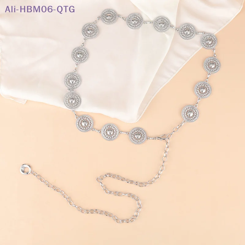 [New] Versatile Bohemia Style Adjustable Waistband Long Waist Belt Dress Body Chain For Women Girls Vintage Openwork Waist Chain