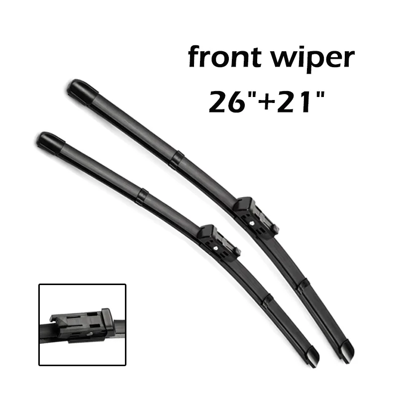 Wiper Front Rear Wiper Blades Set For Audi A6 C7 2011 2012 2013 2014 2015 2016 2017 Windshield Windscreen Window 26