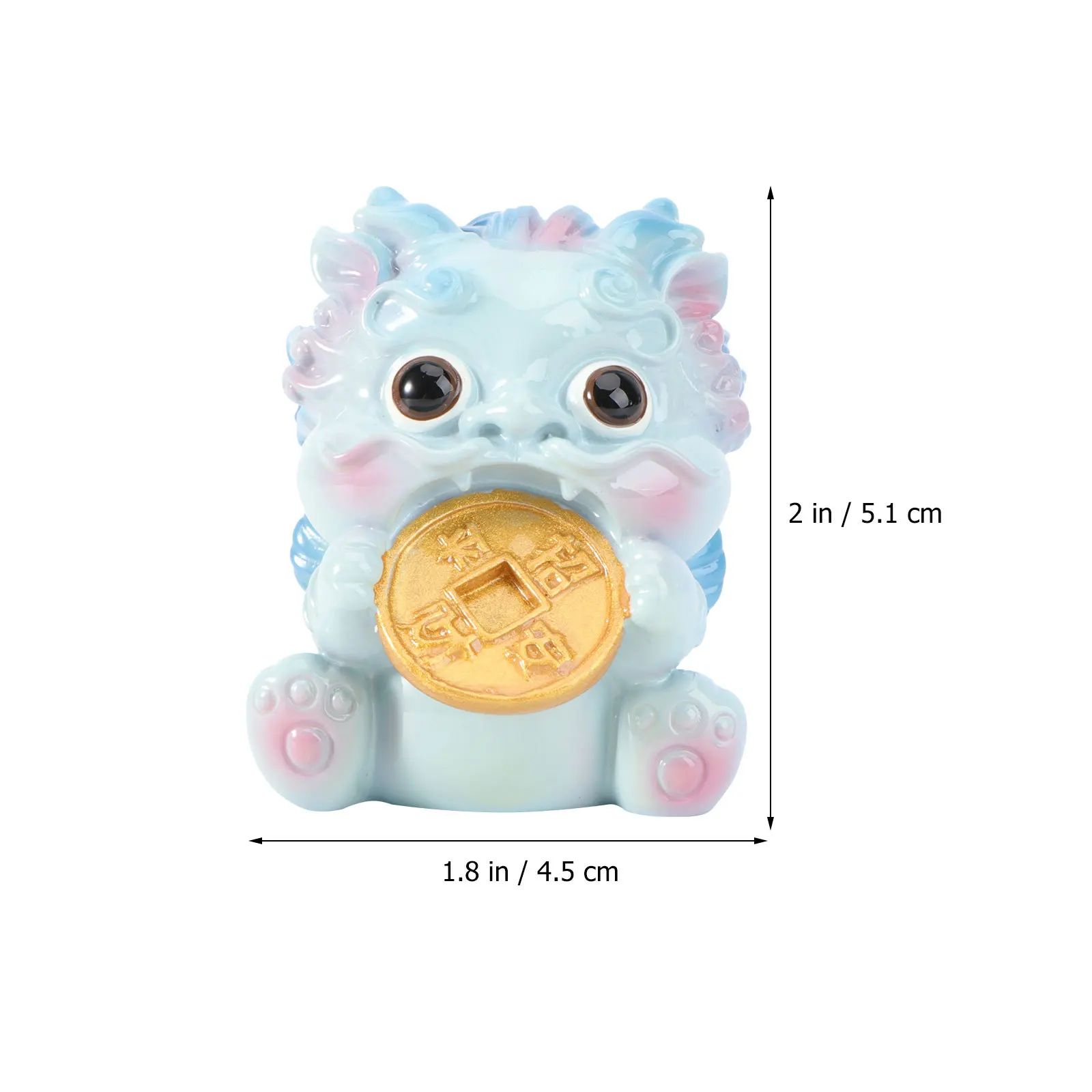 

Chinese Decor Lovely Adornment Figurine Lunar Year Ornaments New Festival Decorations