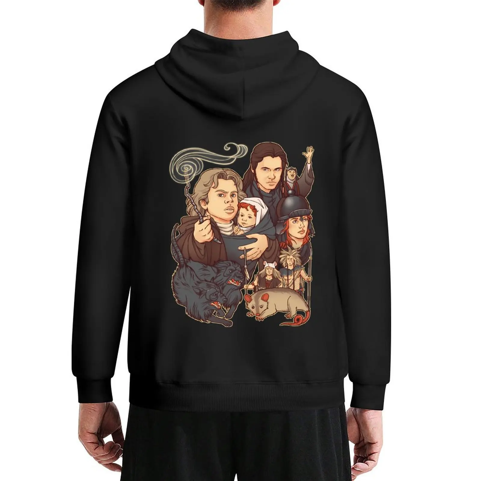 

Vintage Movies - Vintage High Fantasy Adventure Film Hoodie men clothing men's sweat-shirt men's coat fashion men anime hoodie