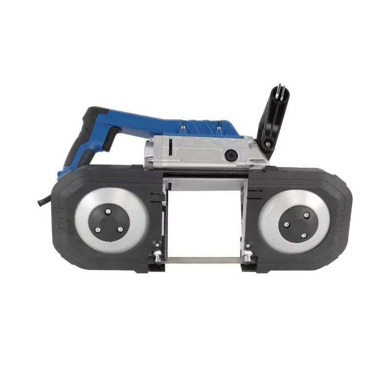 LED light cutting wood band saw