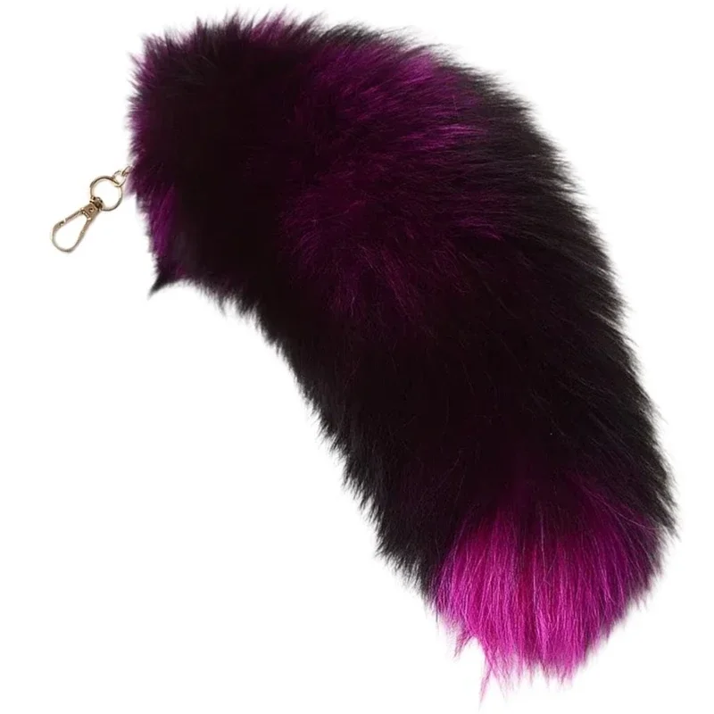 

Long Animal Tail Keychain Plush Tail Charm Key Holder Keyring Pendant Decorations Purse Bag Charm for Handbag Backpacks