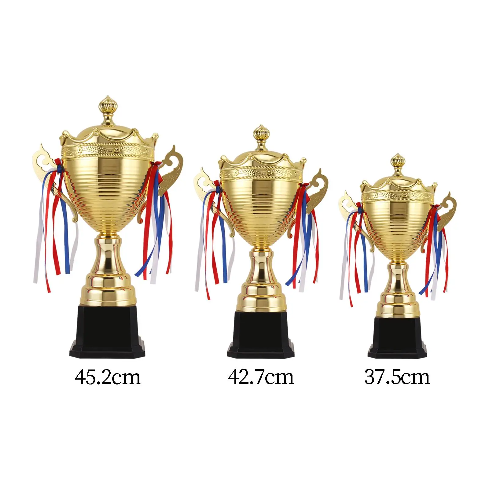 Metal Winner Award Trophies Cup Gold Color Multifunctional Decorative