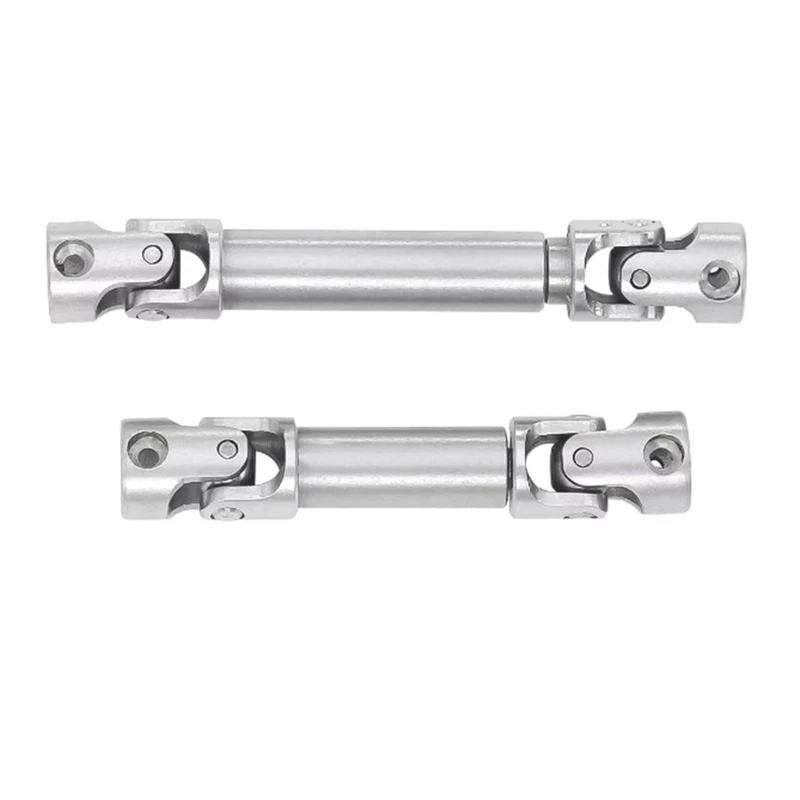 Stainless Steel Universal Joint Drive Shafts Chassis Center Driveshaft For 1/18 RC Crawler Redcat Ascent Parts