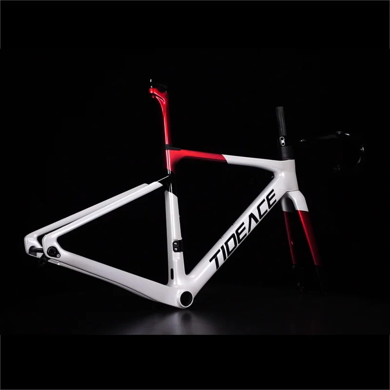 Ultralight Carbon Fiber Road Bike Frame Super Light Racing Bicycle Frameset Accept Custom Painting 700C