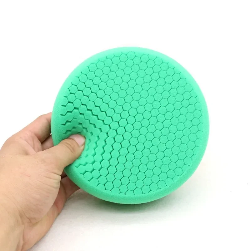 Car Polishing Sponge Pads Kit 6 Inches M14 M16 Foam Pad Buffer Kit Polish Machine Wax Pads for Car Motor Remove Scratches