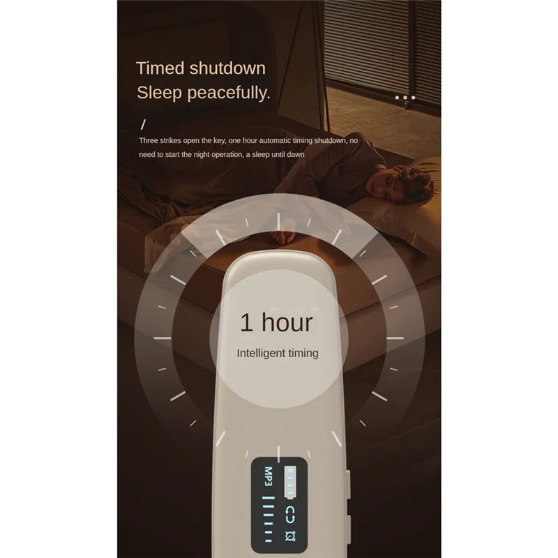 Bluetooth Wireless Bone Conduction Speaker Under Pillow Bluetooth Speaker White Noise Sound For Sleep
