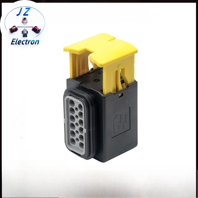 2-1703639-1 New energy vehicle connector male and female docking harness waterproof connector 12P plug