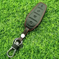 2024 Fashion Style Leather Car Key Cover Case For BYD Atto 3 Song PRO Lied Han EV Max Yuan Plus Tang DM 2018 Qin Plus Accessorie