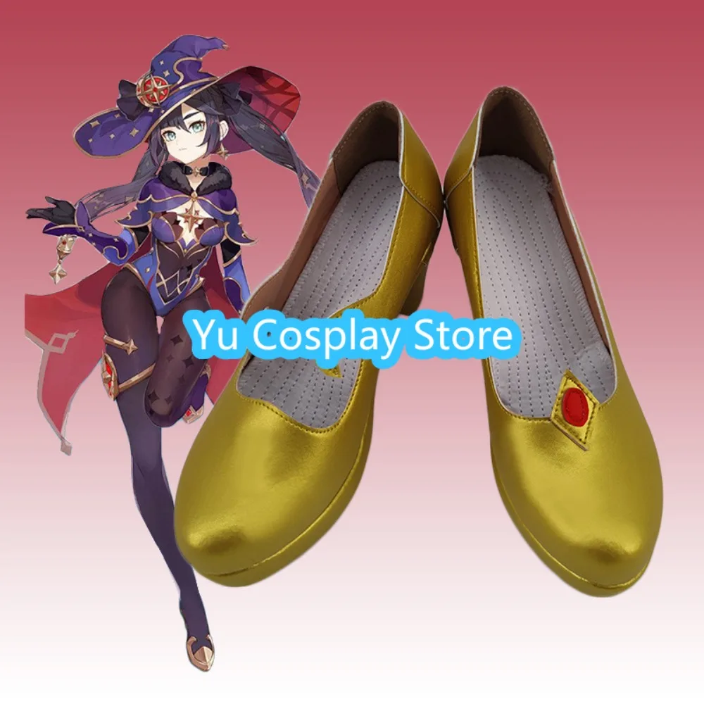 

Yu Косплей Магазин Genshin Impact Mona Обувь для косплея Аниме Обувь для косплея Сапоги Костюмы на Хэллоуин Реквизит